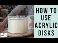 How To Use CakeSafe's Acrylic Disks for Smooth Buttercream or Ganache