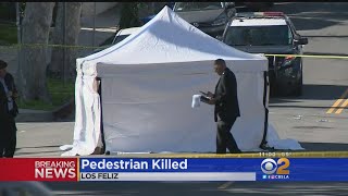 Elderly Man Suffering Medical Emergency Hit By Car In Los Feliz Street, Dies