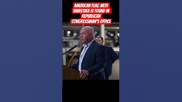 American Flag With Swastika Is Found in Republican Congressman’s Office #usanewstoday #usatrending