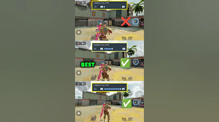 ✅ Pro Secret Camera FOV Setting in CODM BR 🔥💯 Codmoible Tips and Tricks #shorts #codmbr #codmiphone