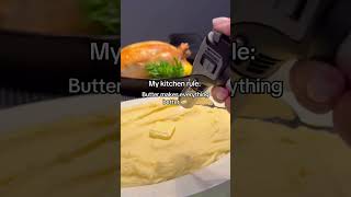 Butter + chive potato puree 💛| Maddie cooking #recipe