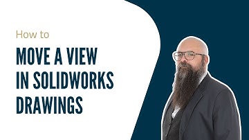 SOLIDWORKS TUTORIAL: How to move a view in SOLIDWORKS Drawings