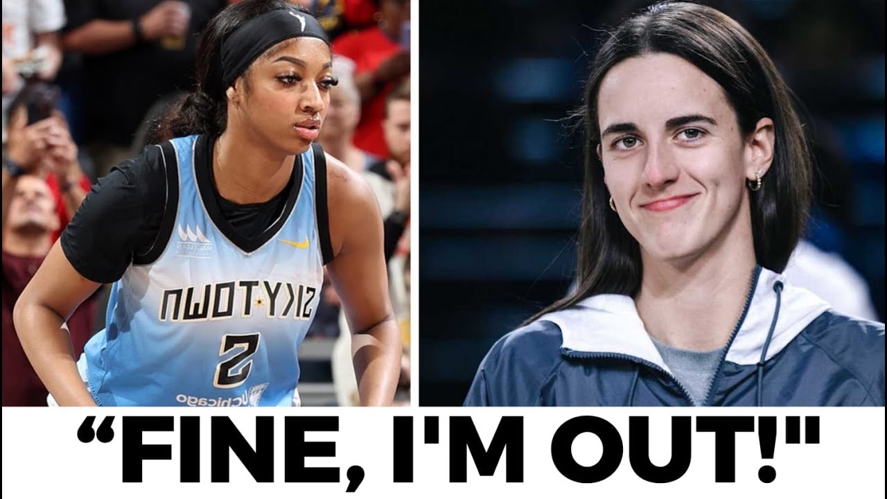 Энджел Риз заявила: «Я ухожу», отказавшись от места в запасе сборной США после Кейтлин Кларк!