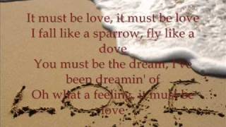 Video thumbnail of "Don Williams-It must be love(lyrics)"