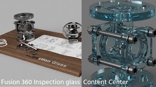 Inspection Glass Content Center Fusion 360