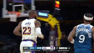 TIMBERWOLVES at LAKERS | FULL GAME HIGHLIGHTS | March 10, 2024