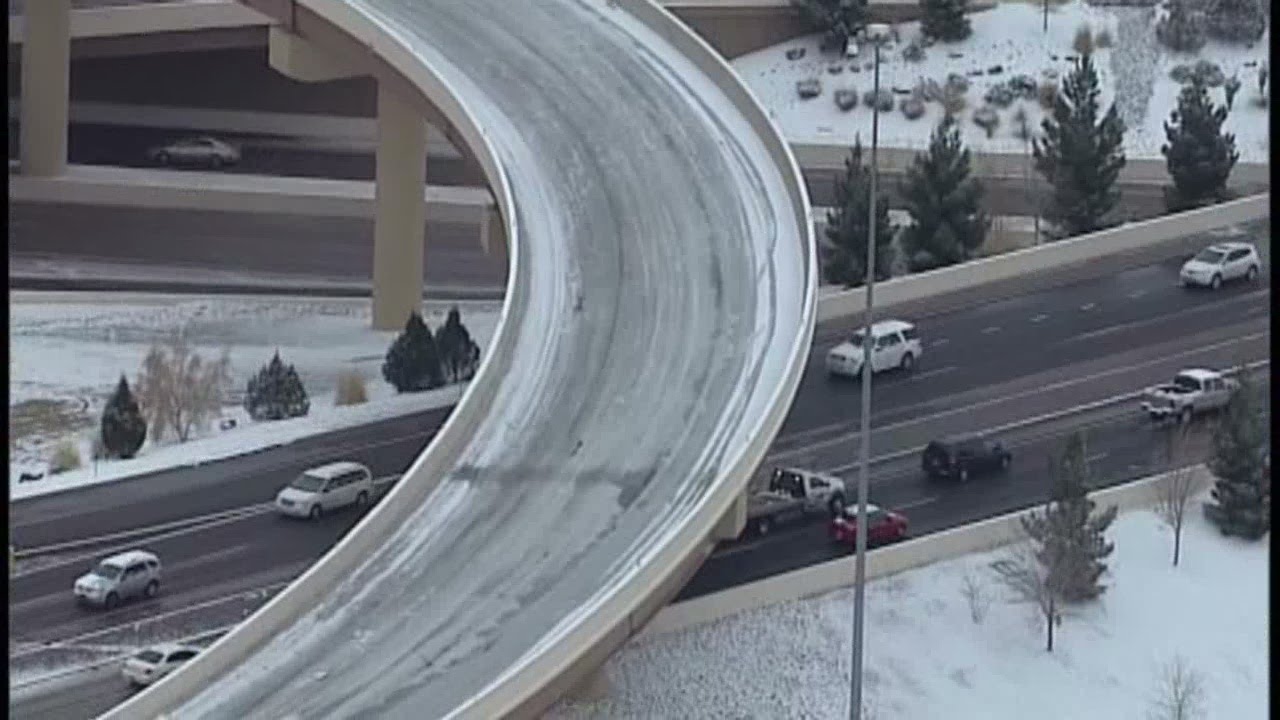 Icy roads concern for drivers, police - YouTube