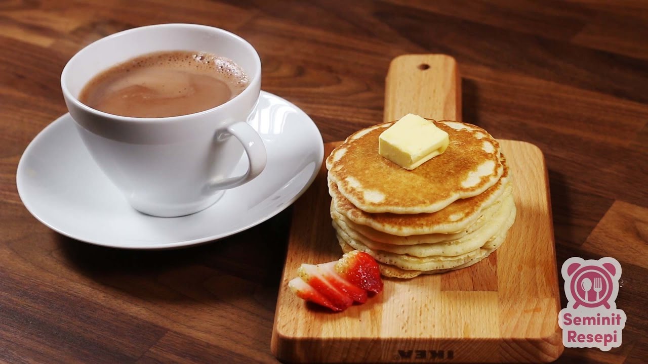 Buat pancake gebu cara Diari Mama