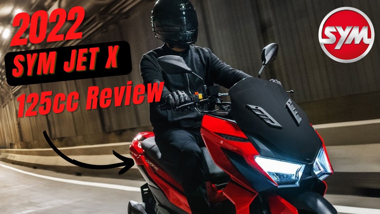 The New SYM Jet 125cc Scooter Review & Test Ride YouTube