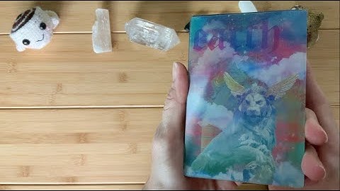 Tarot Unboxing Vol. 34 The Empyrean By Threads of Fate a 44 Holographic Oracle Deck