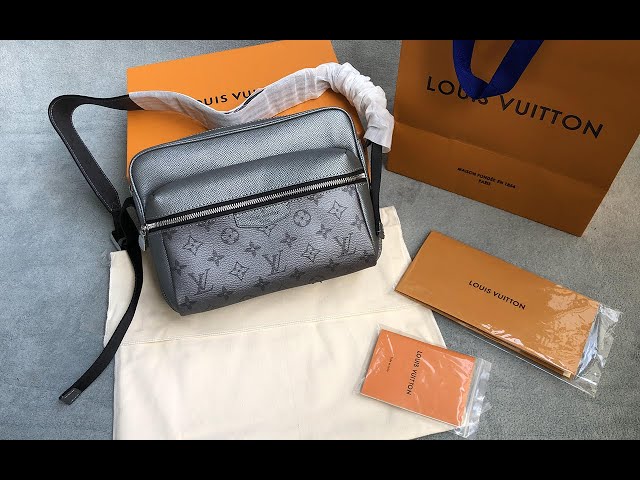 Louis Vuitton Outdoor Messenger Bag Review (Monogram Pacific Taiga Blue by  Virgil Abloh) 