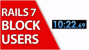 Block Users Speedrun With Followability Gem in Rails 7