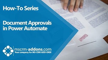 How to create a document approval flow using Power Automate
