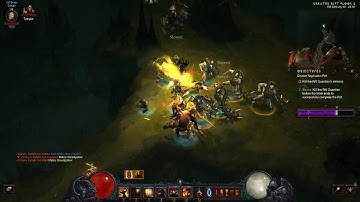 diablo 3 2.4.2 gameplay Crusader LoN Thorns Build Legacy on Nightmares
