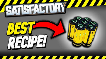 BEST RECIPE for ‘Encased URANIUM Cells’ in SATISFACTORY 1.0?