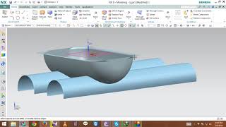 NX9 CAD Using Emboss body