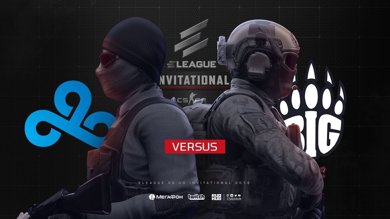 Cloud9 vs BIG CLAN Best Moments CS GO Eleague Invitational 2019