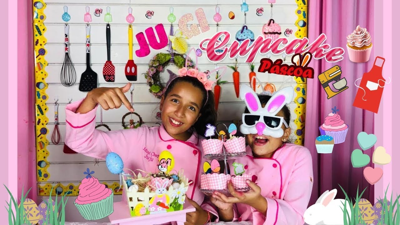 CUPCAKE DE PÁSCOA - RECEITA 1