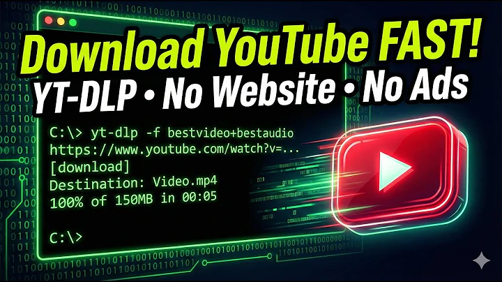 Download YouTube Videos with yt-dlp in 1 Minute | No Website, No Ads 🚀 Terminal Tutorial | 2025