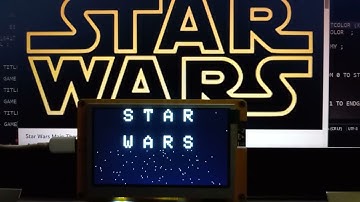 STAR WARS GAME WRITTEN IN FORTH LANGUAGE ESP32