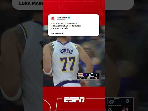 LUKA MAGIC É UM ABSURDO 🪄🪄🪄 #shorts