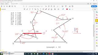 AutoCAD Draw #1 Lines and Angles