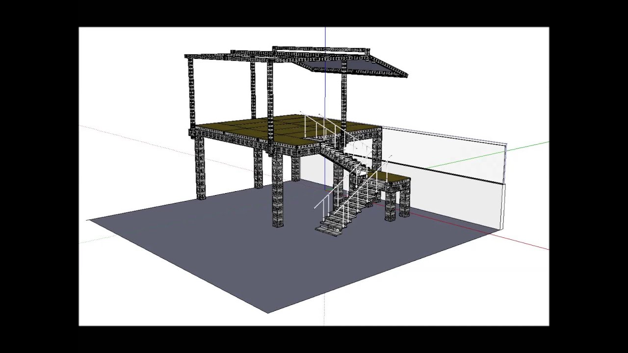 Modtruss Project Building a ModTruss Structure in Google Sketchup - YouTube