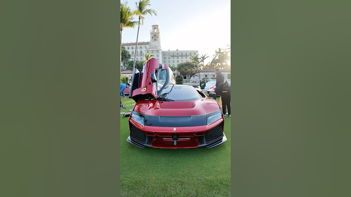 🏎️✨A closer look at the all-new Ferrari F80’s interior — seen here at the Cavallino Classic.