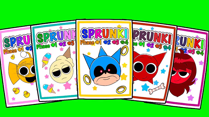 🌈 SPRUNKI Blind Bag Compilation GF Retake Sonic Mroona&Wyrum| ASMR Phase 1vs2vs3vs4 squishy스프런키