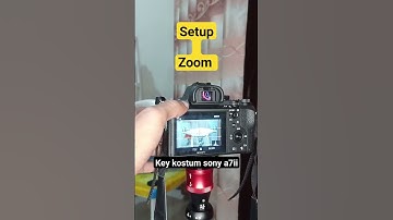 Setup Zoom key kostum Sony a7ii #tutorial #camera #settings #zoom #sonya7ii #pakguru