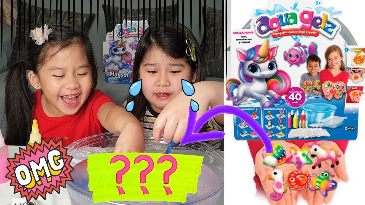 Aqua Gelz Deluxe Playset  Unboxing and Toy Review 