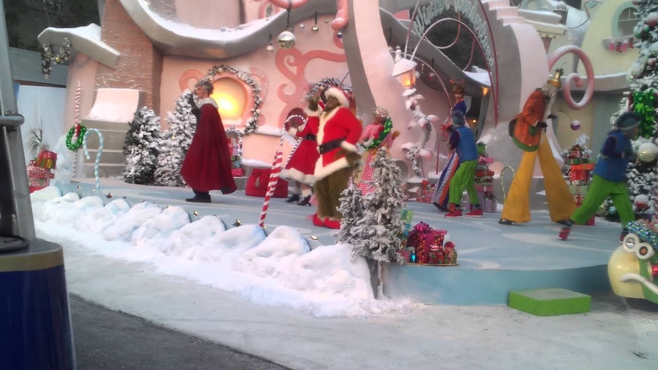 The Grinch Who Stole Christmas, Studios Tour Ride. YouTube