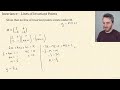 20 - Lines of Invariant Points | CIE A Level Further Pure Mathematics 1 9231