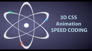 The art of coding | 3D CSS3 Animation | Speed Design