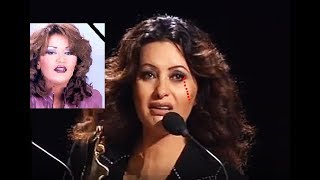 انهيار الفنانة لطيفة و بكاء شديد  و هي تنعى  وفاة  الفنانة  ذكرى