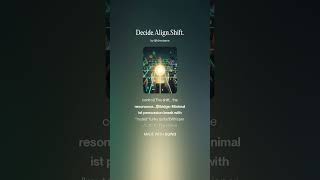 Decide.Align.Shift.