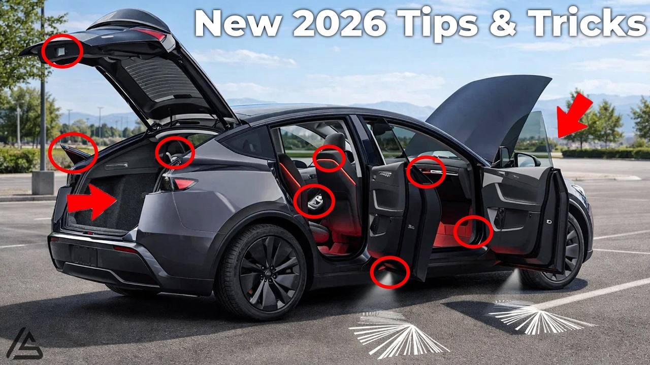5 малоизвестных советов по Model Y Juniper 2026, которые вам необходимо знать. Tesla об этом не р...