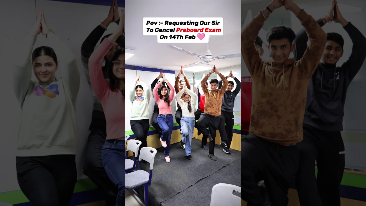 POV: When Students Unite to Cancel Preboard Exam 😭🙏 | Relatable Commerce Life.