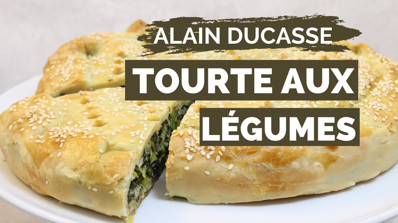 Recette de TOURTE AUX LEGUMES par ALAIN DUCASSE