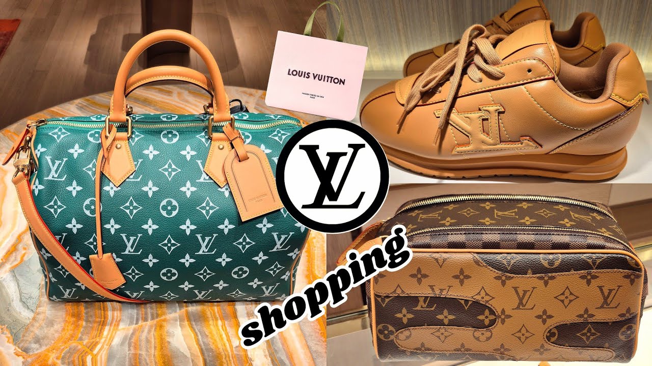 what's NEW at men's LV? 🧈 LV SPEEDY P9 🧈 LV BUTTERSOFT SNEAKER 🧈 LV DOPP KIT MONOGRAM LANDSCAPE