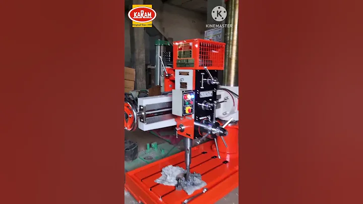 HIGH PRECISION RADIAL DRILLING MACHINE WITH AUTO FEED