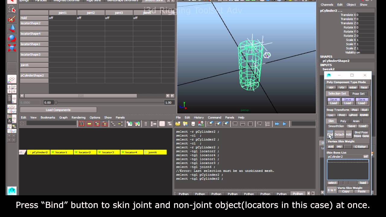 i3d[RTSA] Bind SmoothSkin feature - YouTube