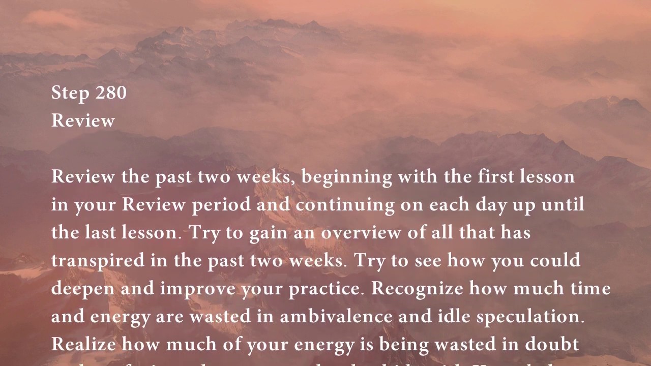 Step 280 | Steps to Knowledge