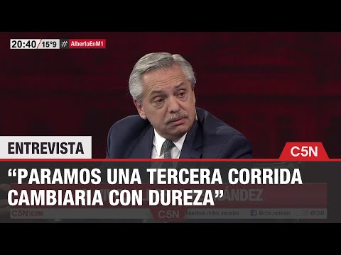 ALBERTO FERNÁNDEZ en MINUTO UNO: 