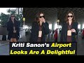 Kriti sanons airport looks are a delightful blend of comfort  style making her a true fashion icon