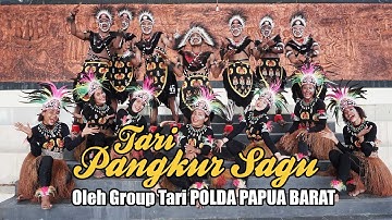 TARI PANGKUR SAGU OLEH POLDA PAPUA BARAT