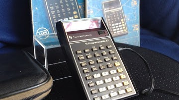 TI 57 Programmable Calculator (año 1977)