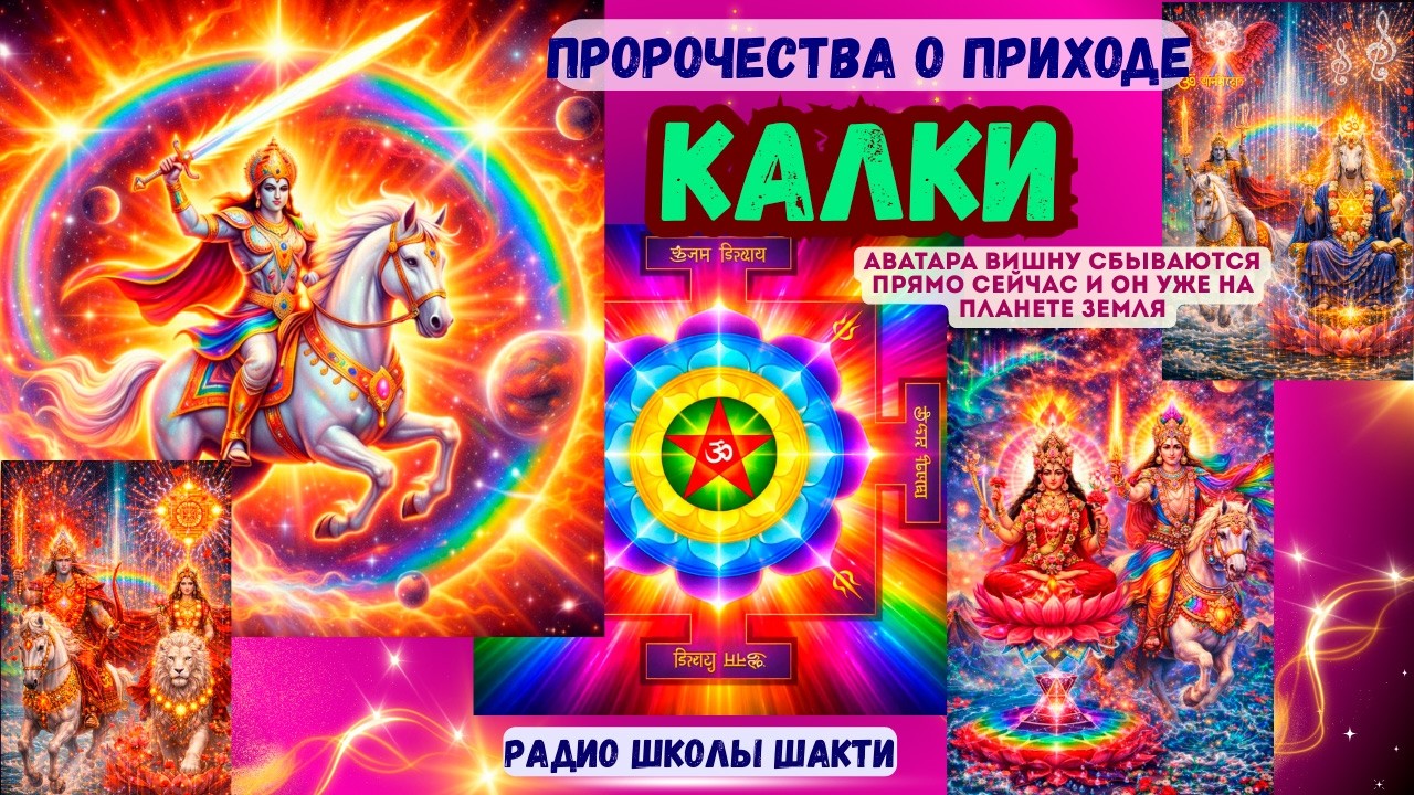 Пророчества о приходе Калки аватара Вишну сбываются прямо сейчас и он уже на планете Земля