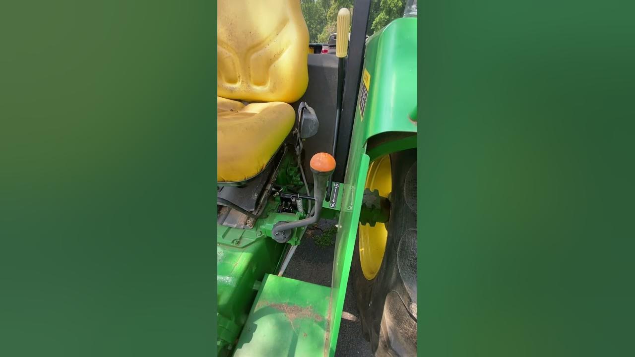 How to Remove John Deere 5203 Shift Knob for Boot Replacement