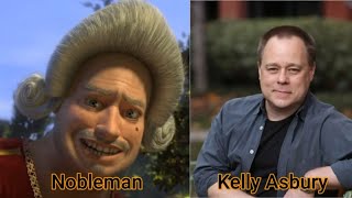 Character and Voice Actor - Shrek 2 - Nobleman - Kelly Asbury